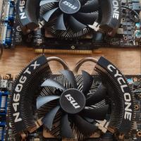 🎮 2x MSI GeForce Cyclone GTX 460