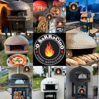 Forno pizza a legna o gas. Per esterni ed interni