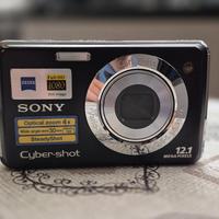 Sony Cybershot DSC-W215 fotocamera vintage 12.1 Mp