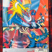 Libro vintage goldrake atlas ufo robot giunti