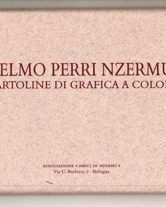LOTTO Anselmo Perri NZERMU S.J. cartoline Lunario…