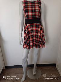 Vestitino Donna scozzese taglia M