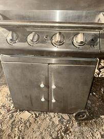 Barbecue a gas