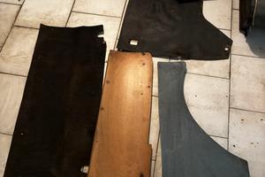 Ricambi Fiat 600D epoca interni, cerchi, varie