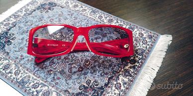 Occhiali da sole vintage VOGUE color rosso