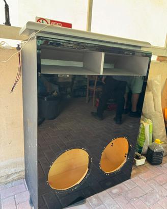BOX SUBWOOFER DOPPIO 38 cm - artigianale 🔈