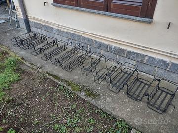 FIORIERE PORTAVASI IN FERRO BATTUTO 