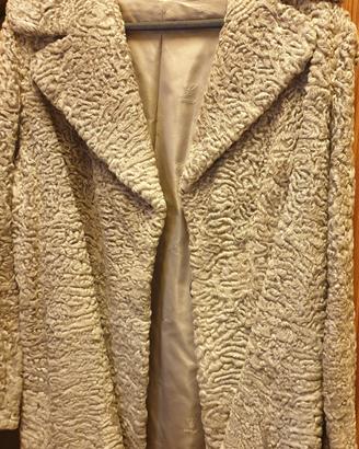 pelliccia astrakan vintage