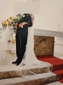 Velo per vestito da Sposa con delicati fiorellini