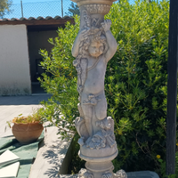 statue "Angioletti" da giardino e fontanella