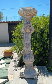 statue "Angioletti" da giardino e fontanella