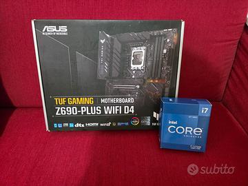 Blocco Gaming i7-12700K + ASUS TUF Z690 + 32GB RAM
