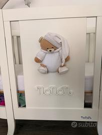 Lettino Nanan bianco