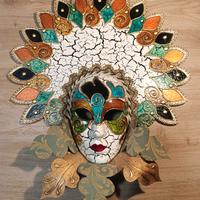 Maschera veneziana artigianale