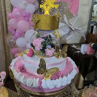 torta scenografica comunione/cresima bambina 