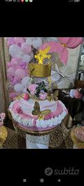 torta scenografica comunione/cresima bambina 