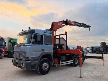 Iveco TurboStar 190-48 Cassone con gru