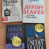 Jeffery Deaver e Patricia Cornwell  - libri 