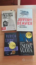 Jeffery Deaver e Patricia Cornwell  - libri 