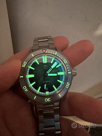 Zelos Swordfish titanio 200m emerald green