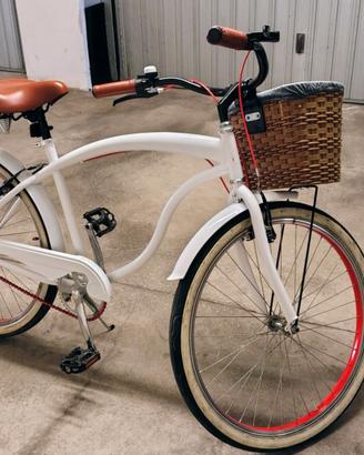 Bicicletta con cestino