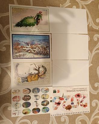 Biglietti Auguri Natale+Calendario Artistico 2026