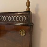 Letti antico stile impero in noce