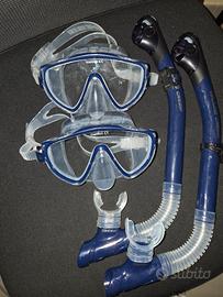 Set maschera + boccaglio cressi