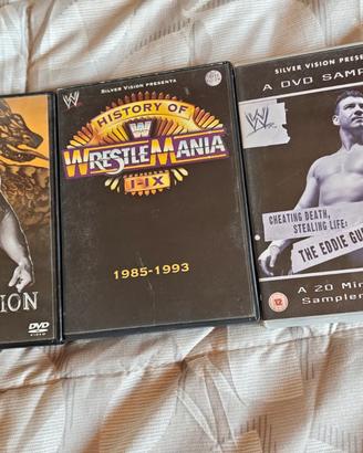 3 DVD sul mondo del wrestling WWE.  - New Year's