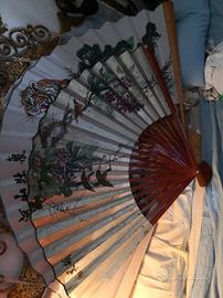 ventagli ed ombrellino da parete