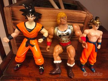 Action Figure.He-Man e Due Goku