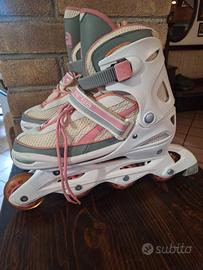 pattini in linea regolabili 38/41 . 