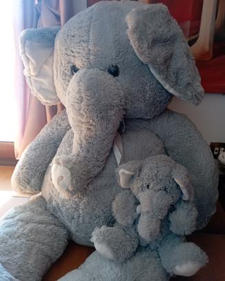 elefante con piccolo