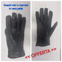 Guanti in vera pelle 