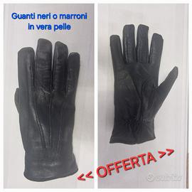 Guanti in vera pelle 