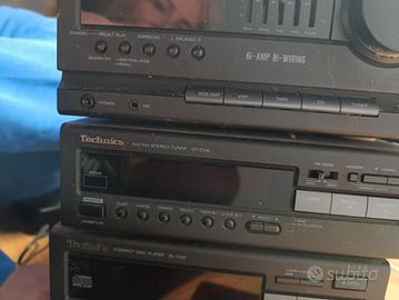 amplificatore e casse TECHNICS