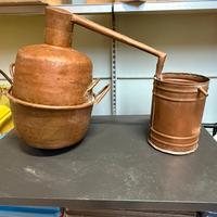 Alambico grappa in rame 20 lt