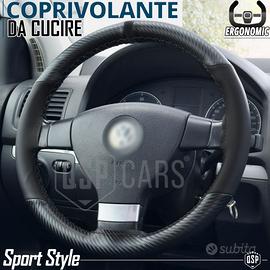 Coprivolante da CUCIRE per AUTO Pelle e Carbonio