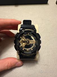 Orologio G Shock Casio nero oro