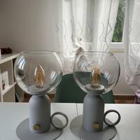 Set di 2 lampade da tavolo/comodino ÄSKMULLER IKEA