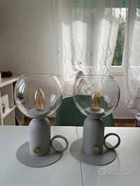 Set di 2 lampade da tavolo/comodino ÄSKMULLER IKEA