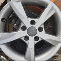 4 CERCHI IN LEGA ORIGINALI AUDI A3  DA 16