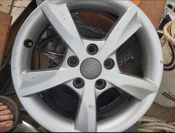 4 CERCHI IN LEGA ORIGINALI AUDI A3  DA 16