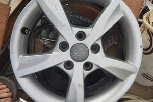 4 CERCHI IN LEGA ORIGINALI AUDI A3  DA 16
