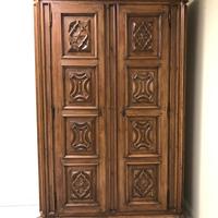 Credenza antica 1600 legno massello