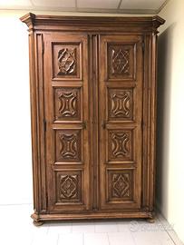 Credenza antica 1600 legno massello