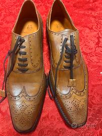 scarpe eleganti uomo CESARE modello brogie wingtip
