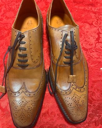 scarpe eleganti uomo CESARE modello brogie wingtip