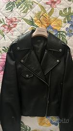 Giubbotto in pelle modello oversize misura xs