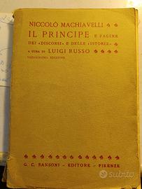 "Il Principe" Niccolò Macchiavelli -cura di L.Rus